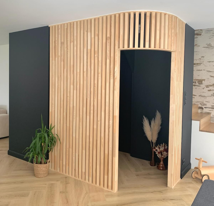 Aménagement intérieur en bois